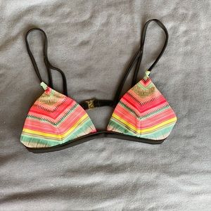 Rip Curl Colorful Bikini Top 🐠